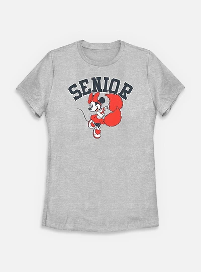 Disney Minnie Mouse Senior Class Of 2025 Womens T-Shirt