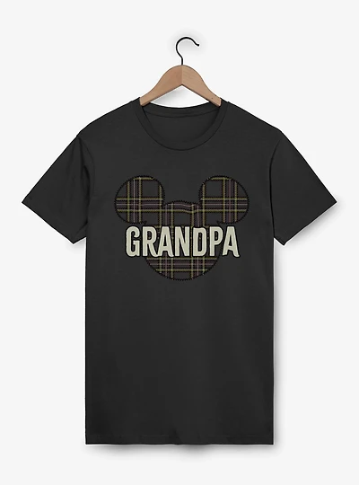 Disney Mickey Mouse Grandpa Holiday Patch T-Shirt