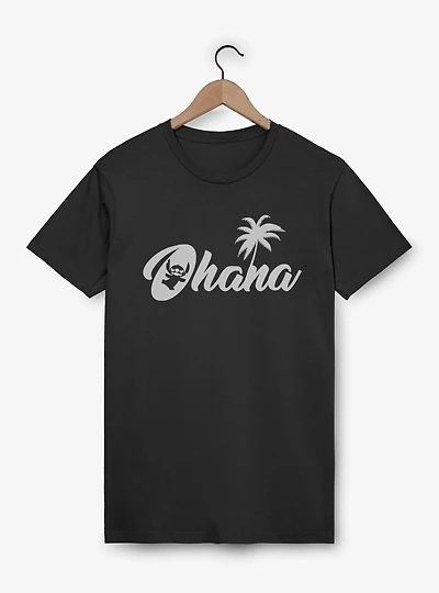 Disney Lilo & Stitch Sillhouette Ohana T-Shirt