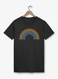 Disney Mickey Mouse Head Rainbow Pride T-Shirt