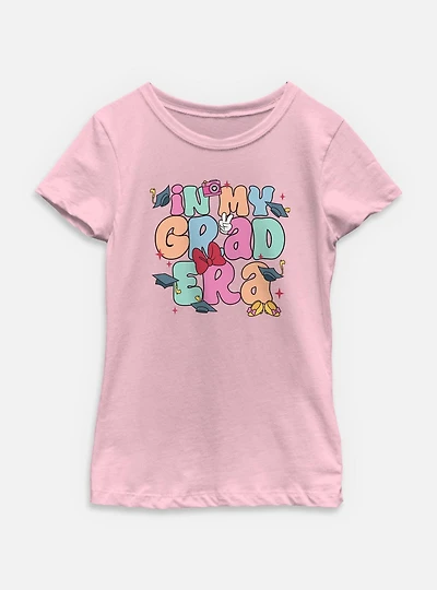 Disney Minnie Mouse My Grad Era Youth Girls T-Shirt
