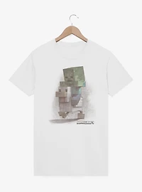 A Minecraft Movie Chicken Jockey Sketch T-Shirt