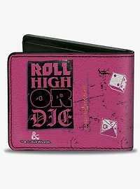 Dungeons & Dragons Roll High Or Die Bifold Wallet
