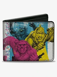 Dungeons & Dragons Ghoul Gang Group Pose Multi Bifold Wallet