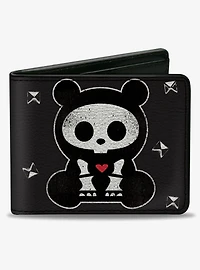 Skelanimals Chungkee The Panda Bearly Dead Pose Bifold Wallet