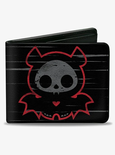 Skelanimals Diego The Bat I Bite Pose Bifold Wallet