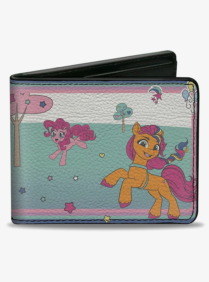 My Little Pony Three Pony Scene Bifold Wallet