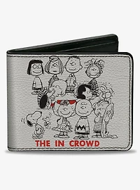 Peanuts Gang 75th The In Crowd Group Pose Bifold Wallet