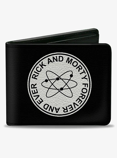 Rick and Morty Forever and Ever Logo Bifold Wallet