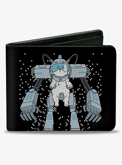 Rick and Morty Snuffles Pose and Quote Bifold Wallet