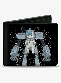 Rick and Morty Snuffles Pose and Quote Bifold Wallet