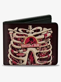 Rick and Morty Anatomy Park Rib Cage Scene Bifold Wallet