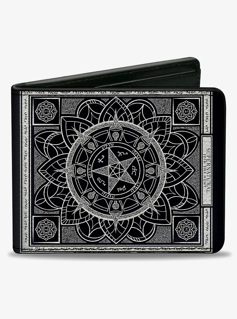 Supernatural Pentagram Mandala Bifold Wallet
