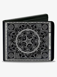 Supernatural Pentagram Mandala Bifold Wallet