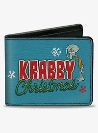 SpongeBob SquarePants Squidward Tentacles Krabby Bifold Wallet