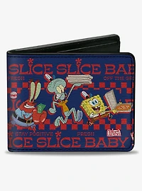 SpongeBob SquarePants Krusty Krab Crew Slice Slice Baby Bifold Wallet