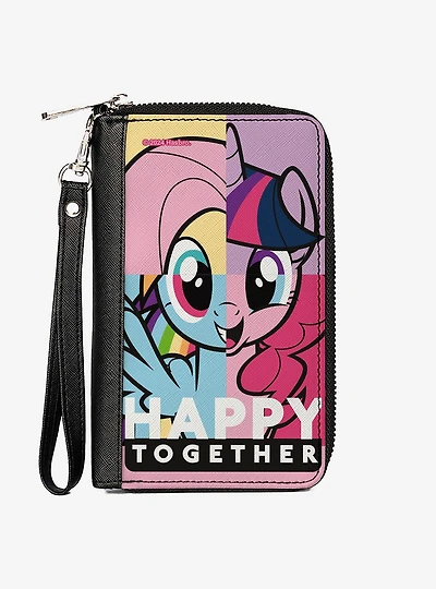 My Little Pony Happy Together Face Mix Up Blocks Zip Around Wallet
