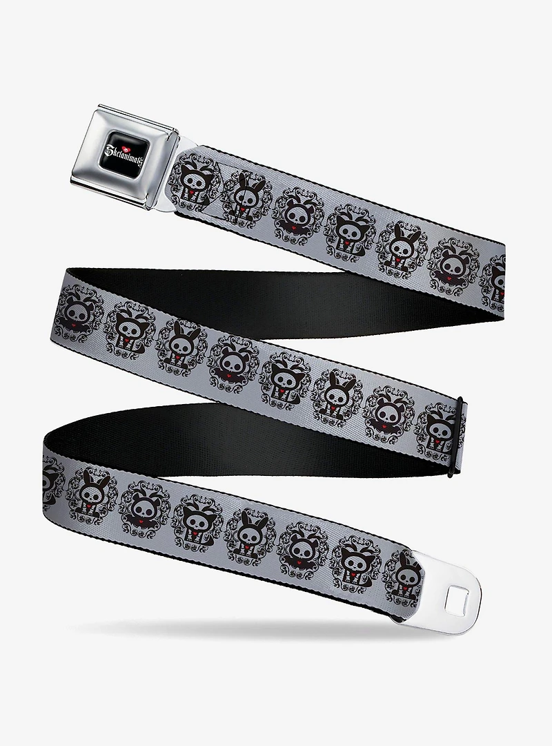 Skelanimals Diego Jack Kits Portraits Seatbelt Buckle Belt