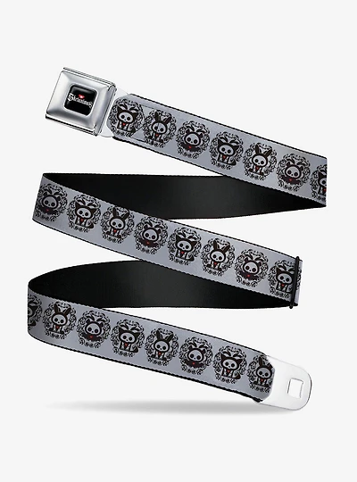 Skelanimals Diego Jack Kits Portraits Seatbelt Buckle Belt