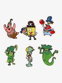 SpongeBob SquarePants The SpongeBob Movie Pirates Blind Box Enamel Pin - BoxLunch Exclusive