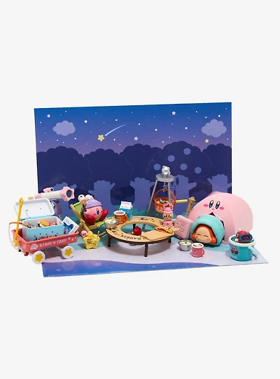 Re-Ment Nintendo Kirby Starry Sky Camp Blind Box Figure Set