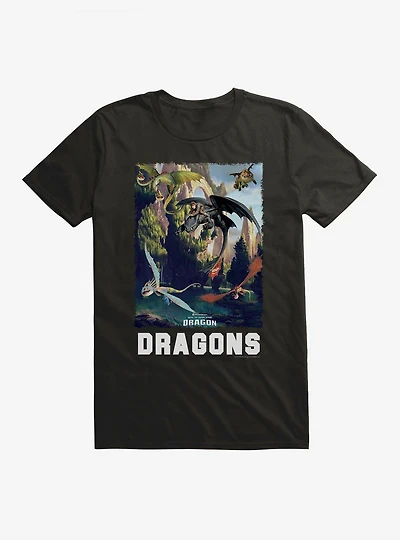 How To Train Your Dragon Dragons T-Shirt