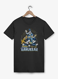 Disney Mickey Mouse & Friends Happy Hanukkah T-Shirt