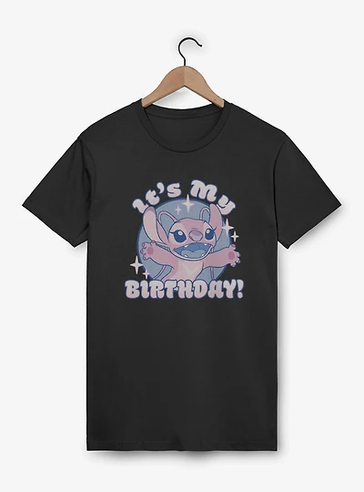 Disney Lilo & Stitch Angel It's My Birthday T-Shirt