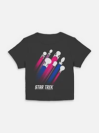 Star Trek Bisexual Pride Fleet Stripes Womens Baby T-Shirt
