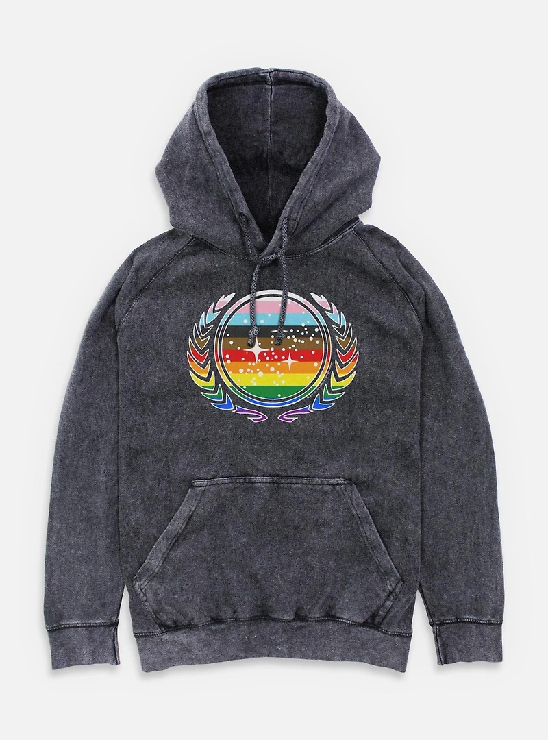 Star Trek Federation Pride Mineral Wash Hoodie