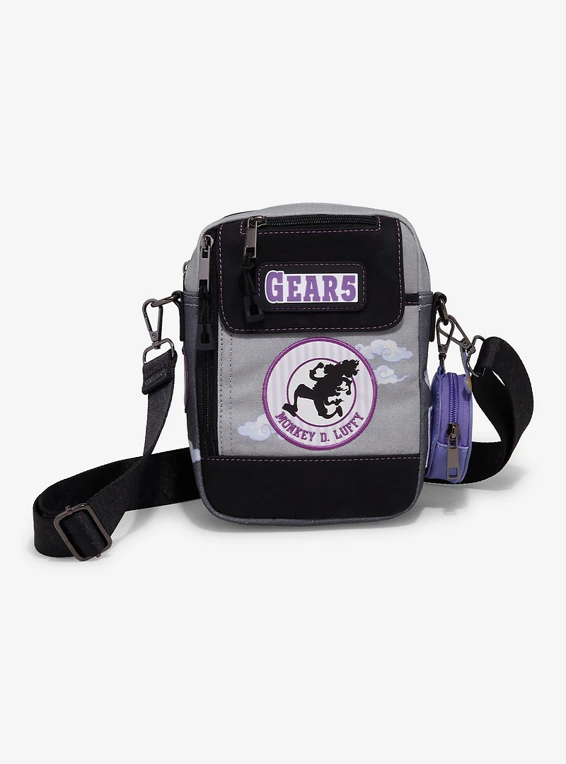 One Piece Monkey D. Luffy Gear 5 Crossbody Bag with Coin Purse