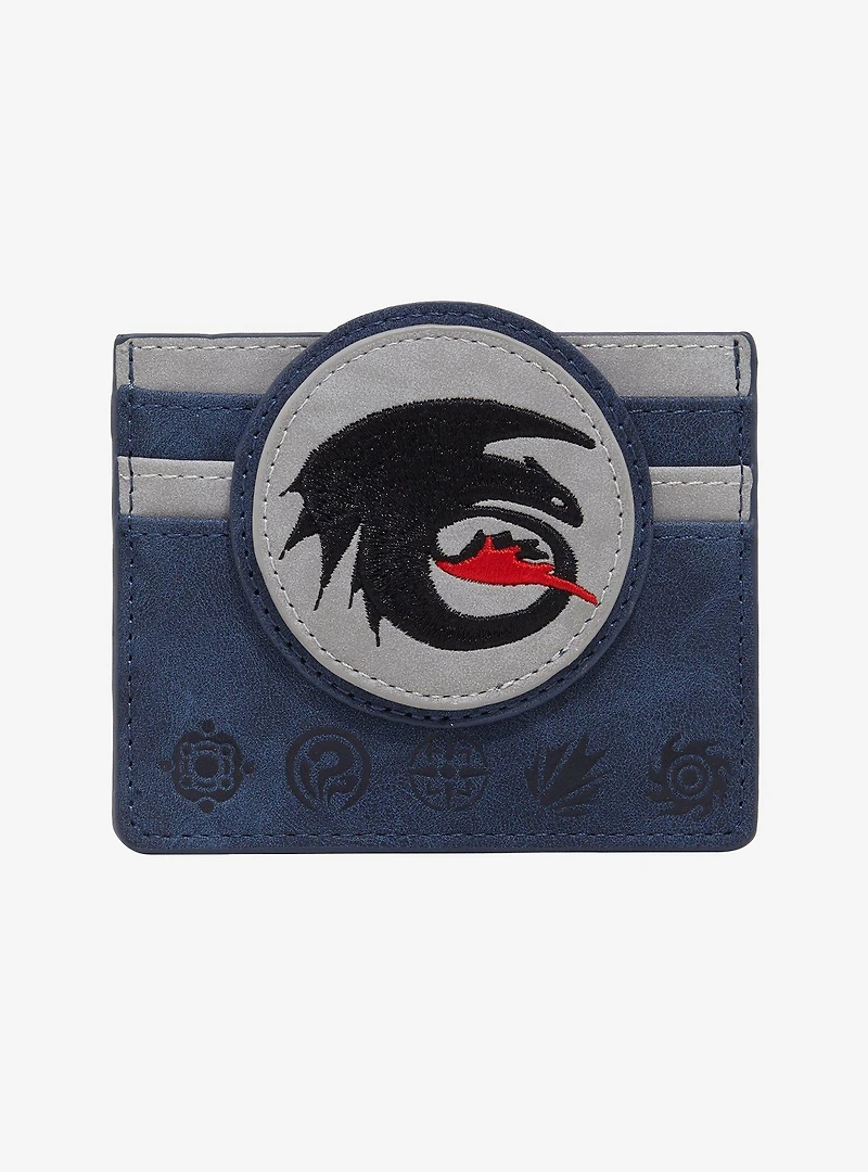 DreamWorks How To Train Your Dragon Toothless Logo Cardholder — BoxLunch Exclusive