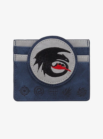 DreamWorks How To Train Your Dragon Toothless Logo Cardholder — BoxLunch Exclusive