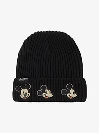 Disney Mickey Mouse Expressions Embroidered Beanie - BoxLunch Exclusive