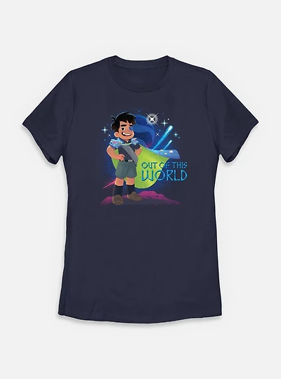 Disney Pixar Elio Out Of This World Womens T-Shirt