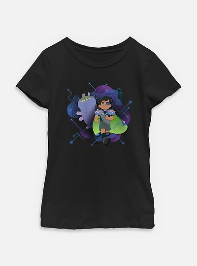 Disney Pixar Elio And Glordon Youth Girls T-Shirt