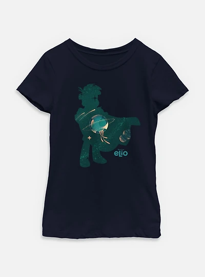 Disney Pixar Elio Silhouette Youth Girls T-Shirt