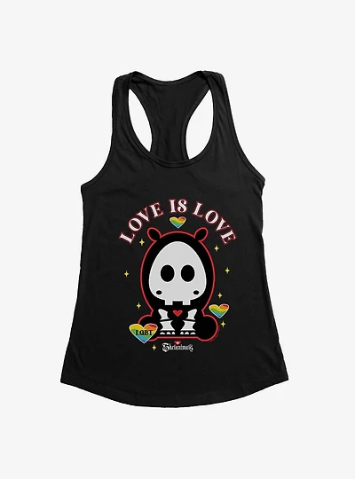 Skelanimals Thomas Love Is Womens Tank Top