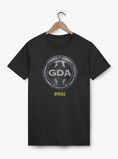 Invincible Global Defense Agency Logo T-Shirt