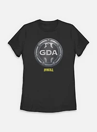 Invincible Global Defense Agency Logo Womens T-Shirt