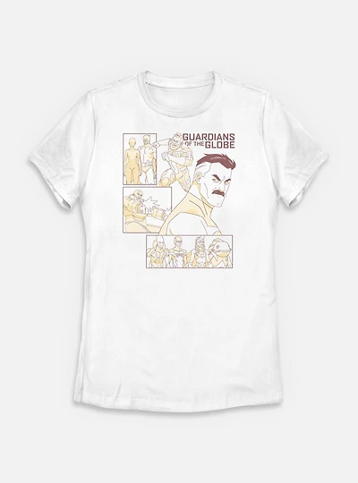 Invincible Original Guardians Of The Globe Womens T-Shirt