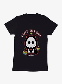 Skelanimals Thomas Love Is Womens T-Shirt