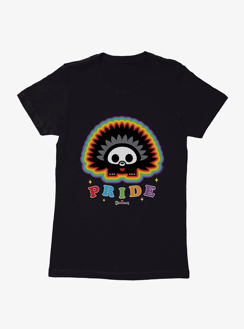 Skelanimals Patrick The Hedgehog Pride Womens T-Shirt
