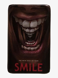 Smile Movie Poster Rectangle Button Pin