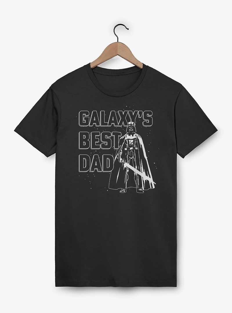 Star Wars Darth Vader Best Galaxy Dad T-Shirt