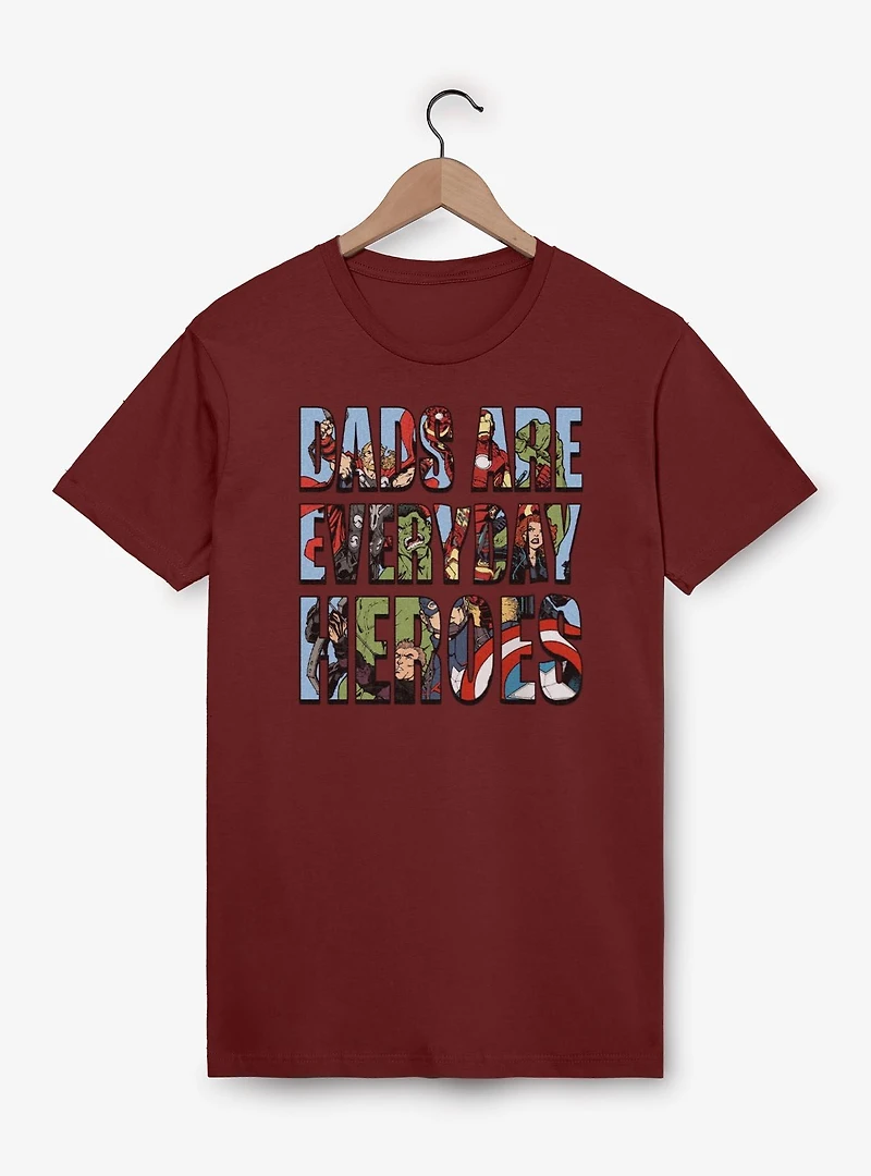 Marvel Avengers Dads Are Everyday Heroes T-Shirt