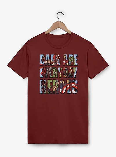 Marvel Avengers Dads Are Everyday Heroes T-Shirt