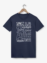 Star Trek Sketchbook Speech T-Shirt