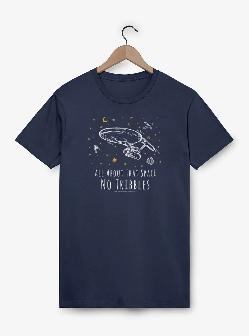 Star Trek All About That Space No Tribbles T-Shirt
