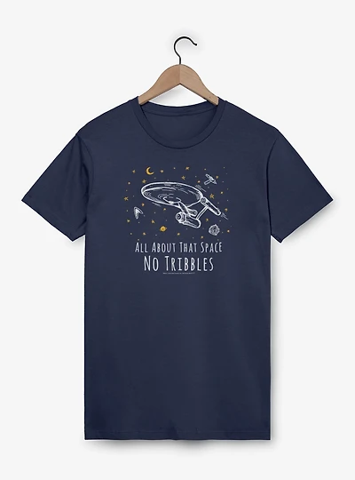 Star Trek All About That Space No Tribbles T-Shirt